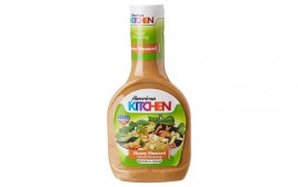 American Kitchen Honey Mustard Salad Dressing  Plastic Bottle  473 grams